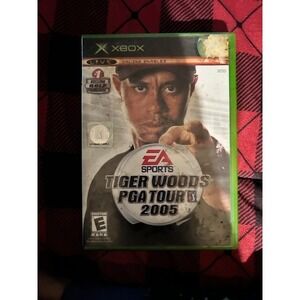 Tiger Woods PGA Tour 2005 (Original Xbox) CIB COMPLETE & TESTED